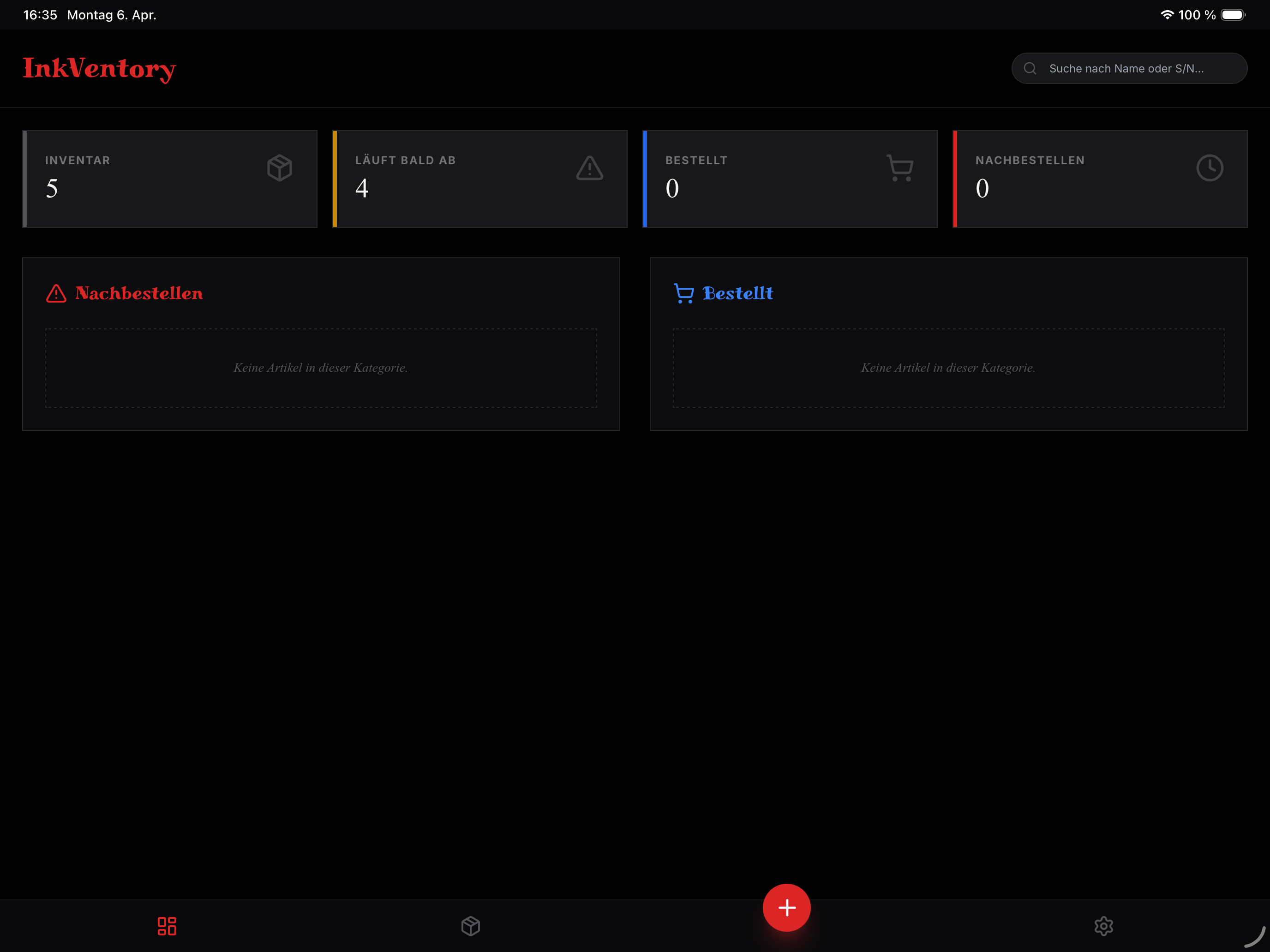 InkVentory App Screenshot